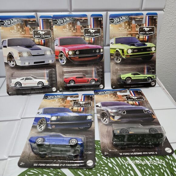 Hot Wheels Silver Series 60 Years Mustang 1-5 2025 - Picture 1 of 8